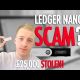 LEDGER NANO S SCAM?! Guy Loses £25,000 in Hardware Wallet Con