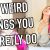 10 Weird Things You Secretly Do! | Jeanine Amapola